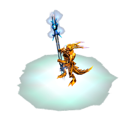 Golden Lizard King