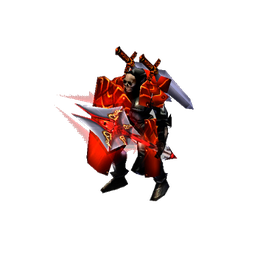 Red Skeleton Knight